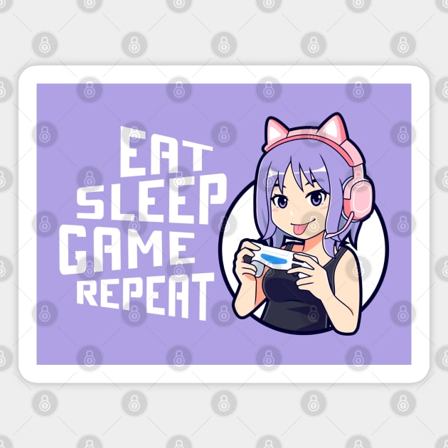 Gamer Girls Rule 4 Magnet by machmigo